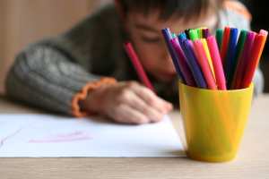 Child colouring