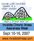 Invisible Chronic Illness Awareness Week