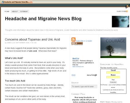 The Headache and Migraine News Blog