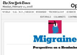 NY Times Migraine blog